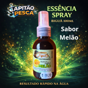 Essência Spray Biguá - Sabor Melão - 100ml